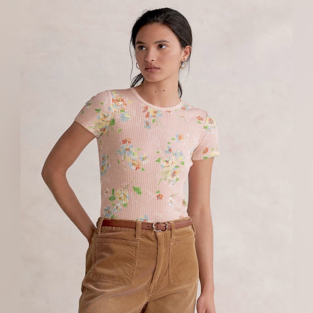 Floral Pink Women's Top